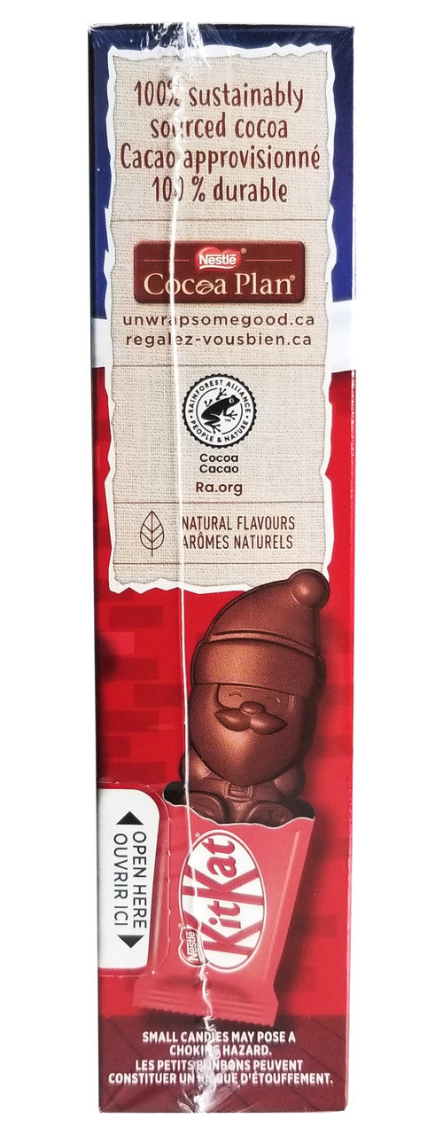 Nestle Kit Kat Chocolate Santas 12ct, 130g/4.5 oz. Box {Imported from Canada}